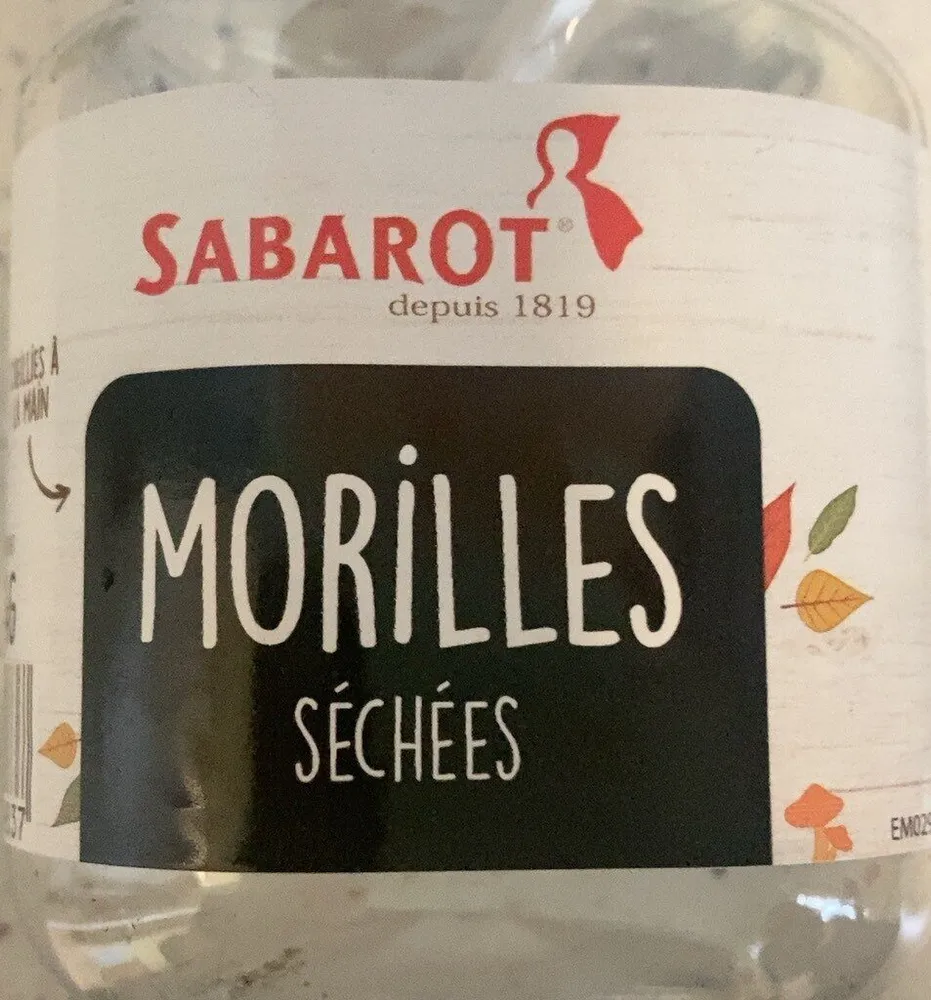 Morilles sechees