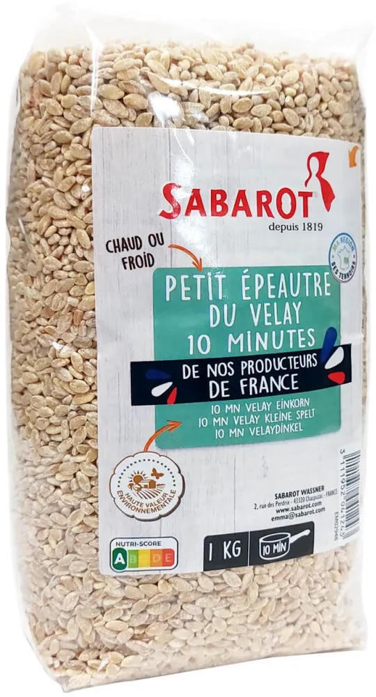 Petit épeautre du Velay 10 min