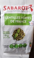 Lentilles vertes de France