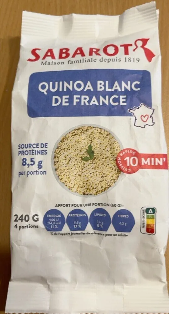 Quinoa blanc de France