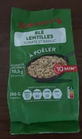 Blé Lentilles Tomate Basilic