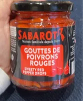 GOUTTES DE POIVRONS ROUGES
SWEETY RED PEPPER DROPS