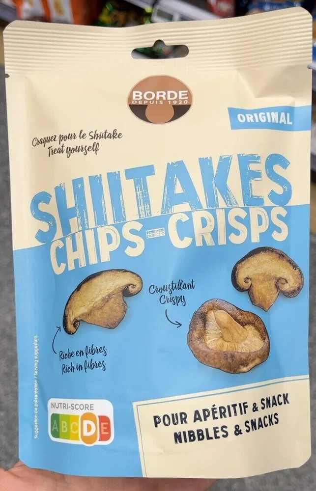 SHIITAKES CHIPS-CRISPS