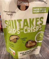 SHIITAKES CHIPS - CRISPS SAVEUR WASABI / WASABI FLAVOUR