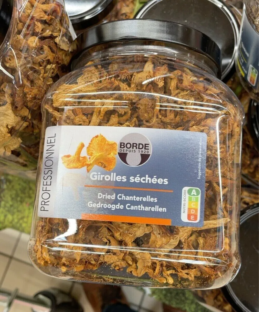 Girolles séchées