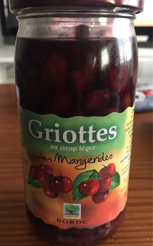 Bocx.griottes Denoyautees 37CL Les Margerides