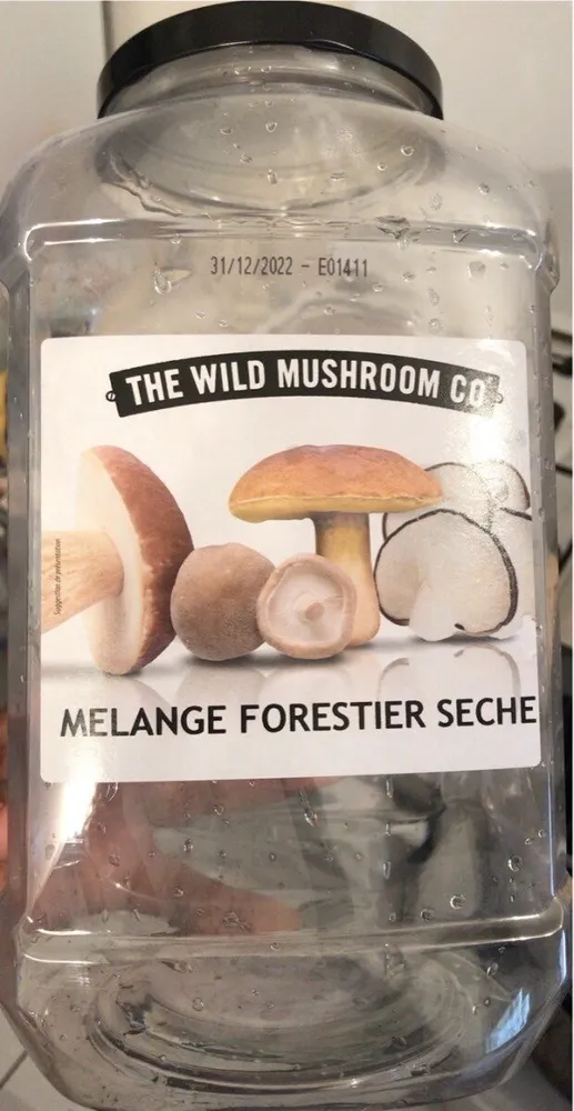 Melange forestier séché
