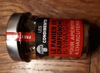 Le panier de Champignons au vinaigre