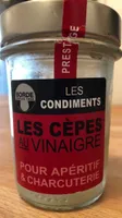 Les cèpes au vinaigre