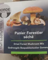 Mengeling gedroogde bospaddestoelen