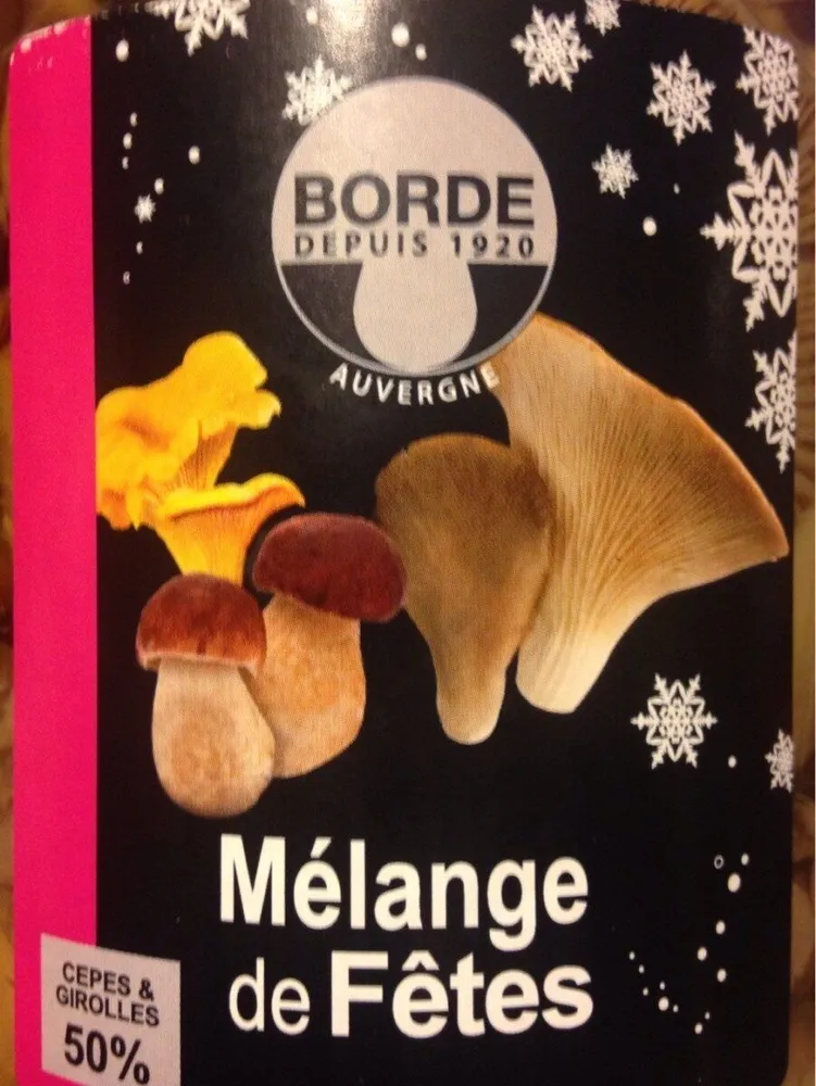 Melange de Fetes champignons