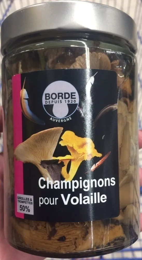 Champignons pour volaille