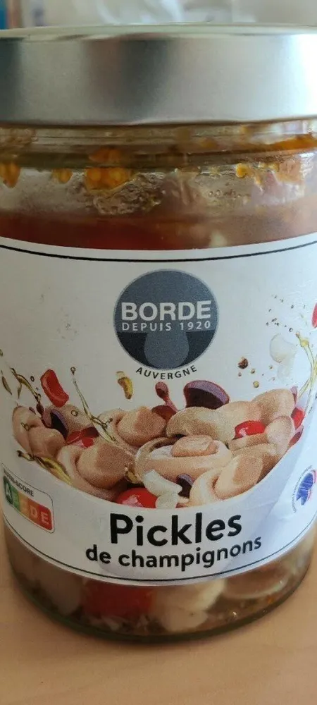 Pickles de champignon