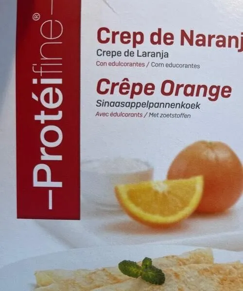 Crêpe orange