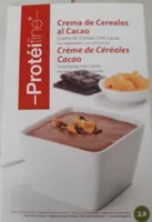 Crème de céréales cacao