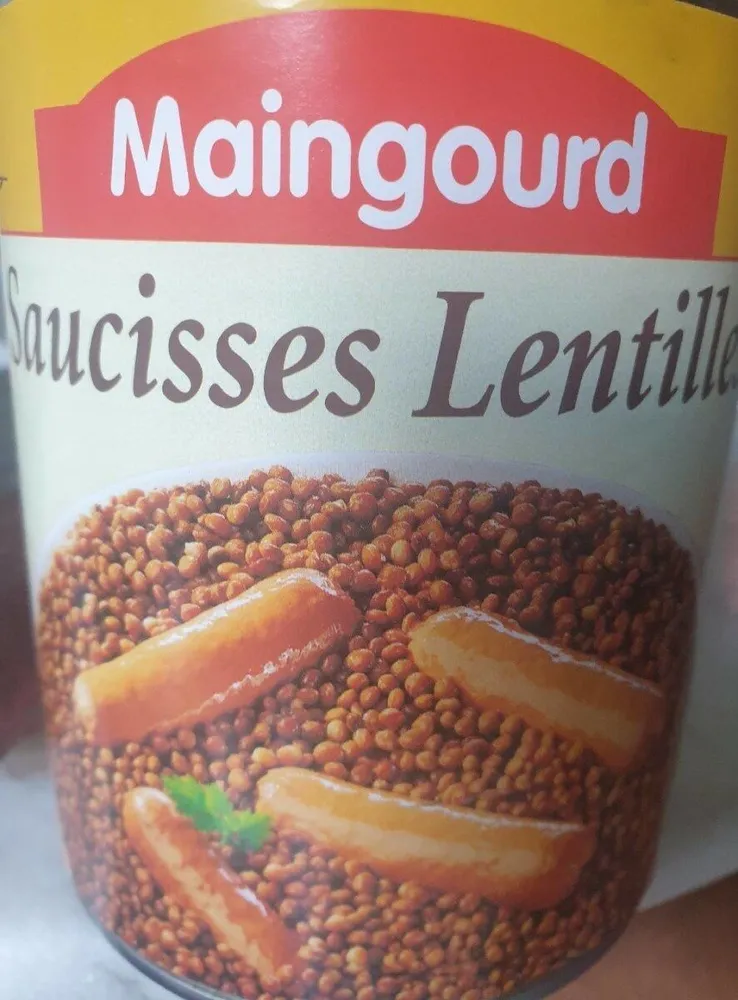 Saucisses lentilles