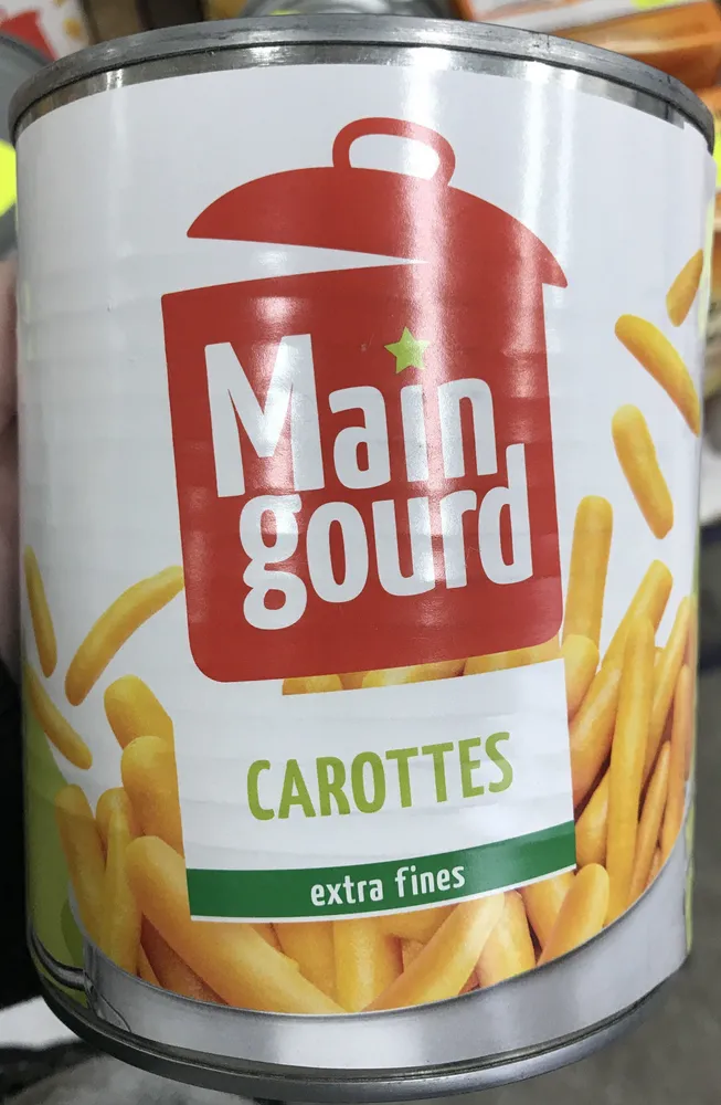 Carottes extra fines