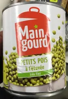 Petits pois à l'étuvée très fins