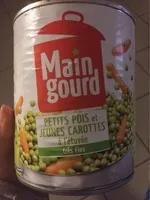 4 / 4 Pois T-fins Carottes Maingourd*
