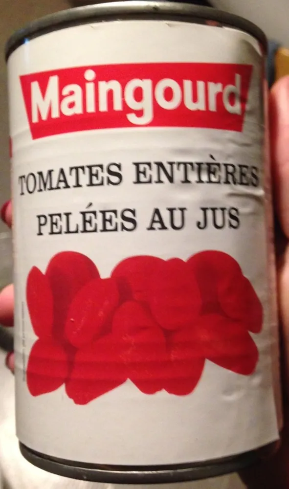 Tomate entiere pelees au jus