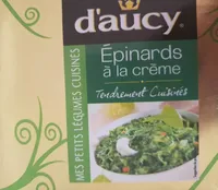 Épinards à la crème D'aucy