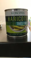 Haricots verts très fins