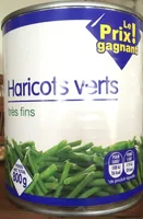 Haricots verts très fins
