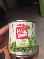 Haricots verts mi-fins coupés bio