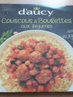 Couscous et boulettes aux légumes