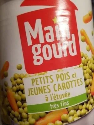 Petit pois très fin et jeune carottes étuve