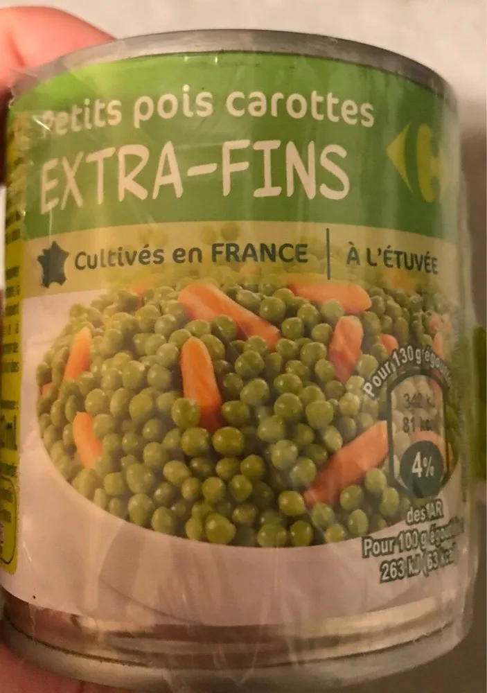 petit pois carottes extra fins