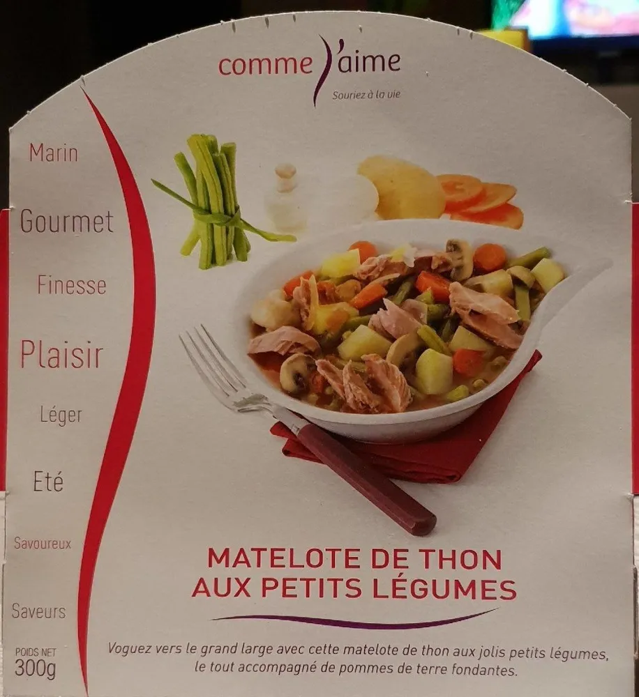 Matelote de thon aux petits légumes