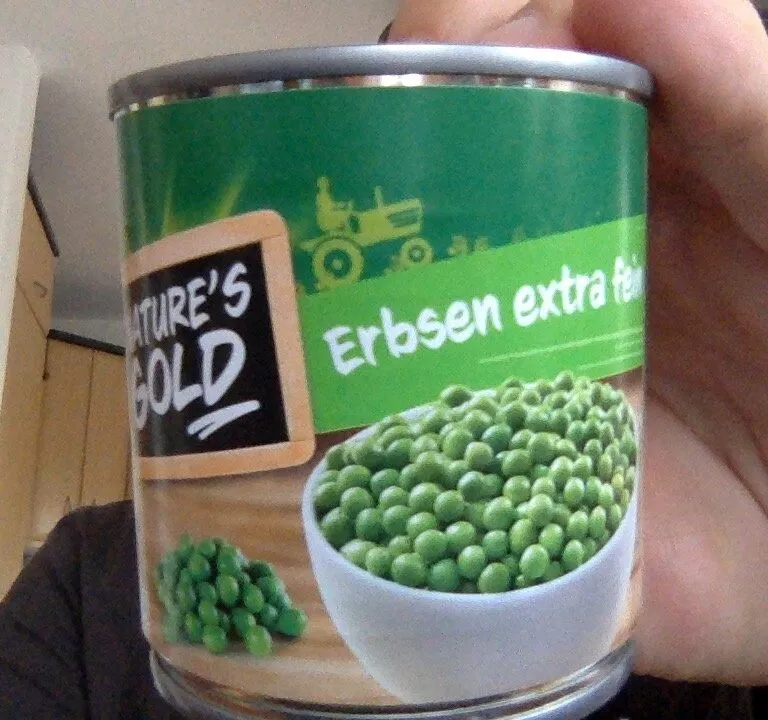 Erbsen extra fein