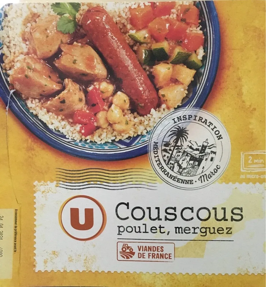 Couscous poulet merguez