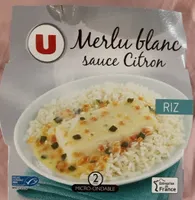 Merlu blanc sauce citron