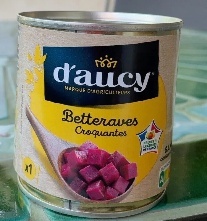 Betteraves croquantes