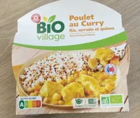 Poulet au curry riz sarrasin et quinoa