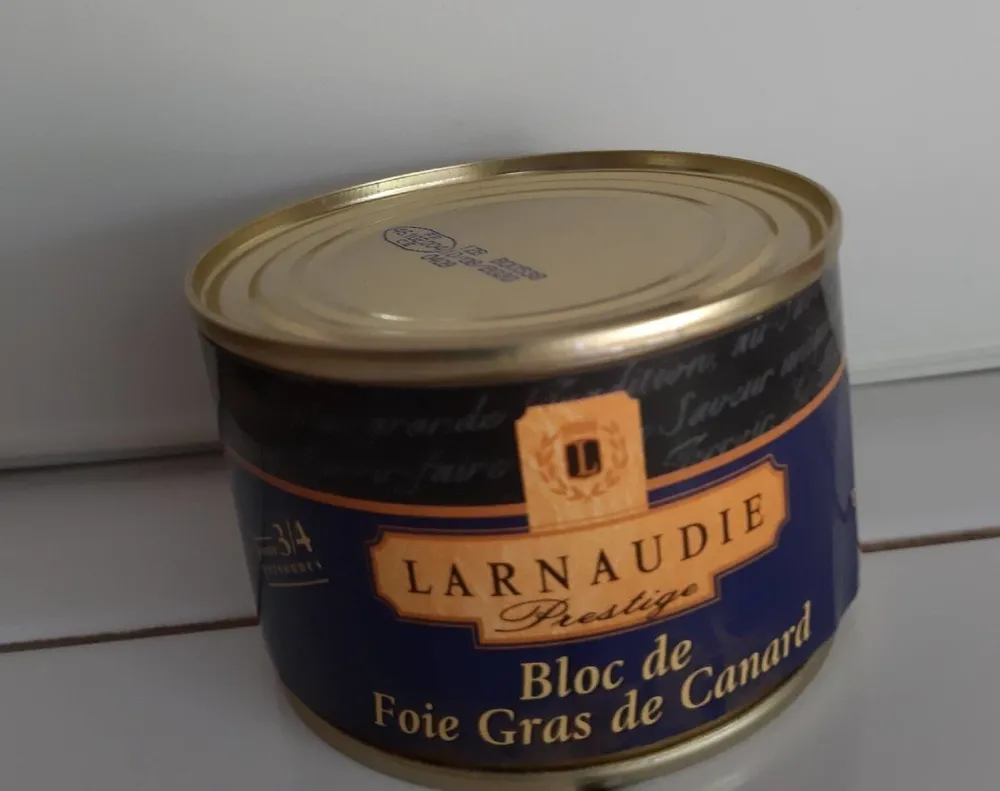 Bloc de foie gras de canard