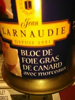 Bloc de foie gras de canard, avec morceaux