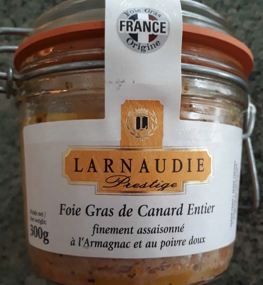 Foie gras de canard entier
