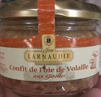Confit de Foie de Volaille aux Girolles