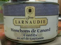 Manchons de canard confits au sel de Guérande