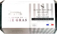 Bloc de Foie Gras de Canard à l'armagnac et au poivre doux