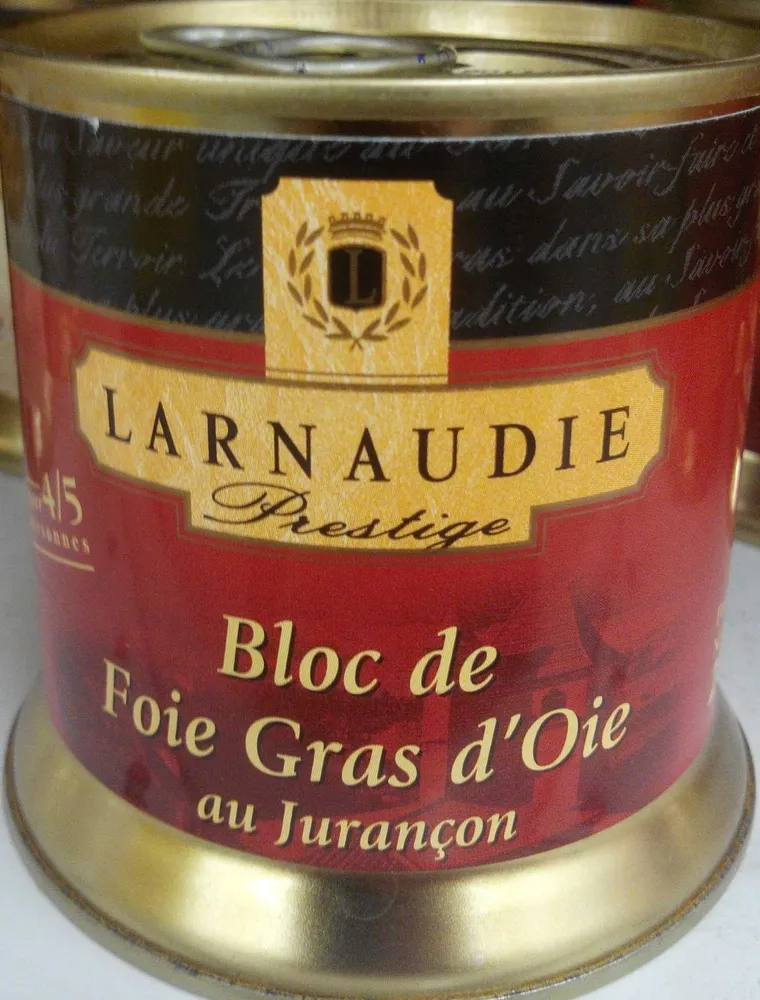 Bloc de foie gras d'oie au Jurançon
