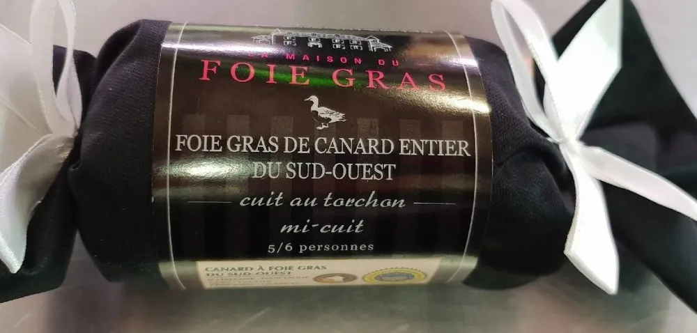 Foie gras de canard entier du Sud-Ouest mi-cuit