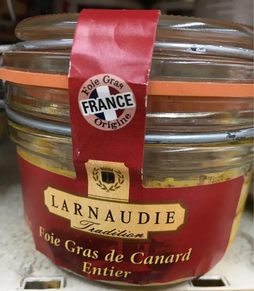 Foie gras de canard entier
