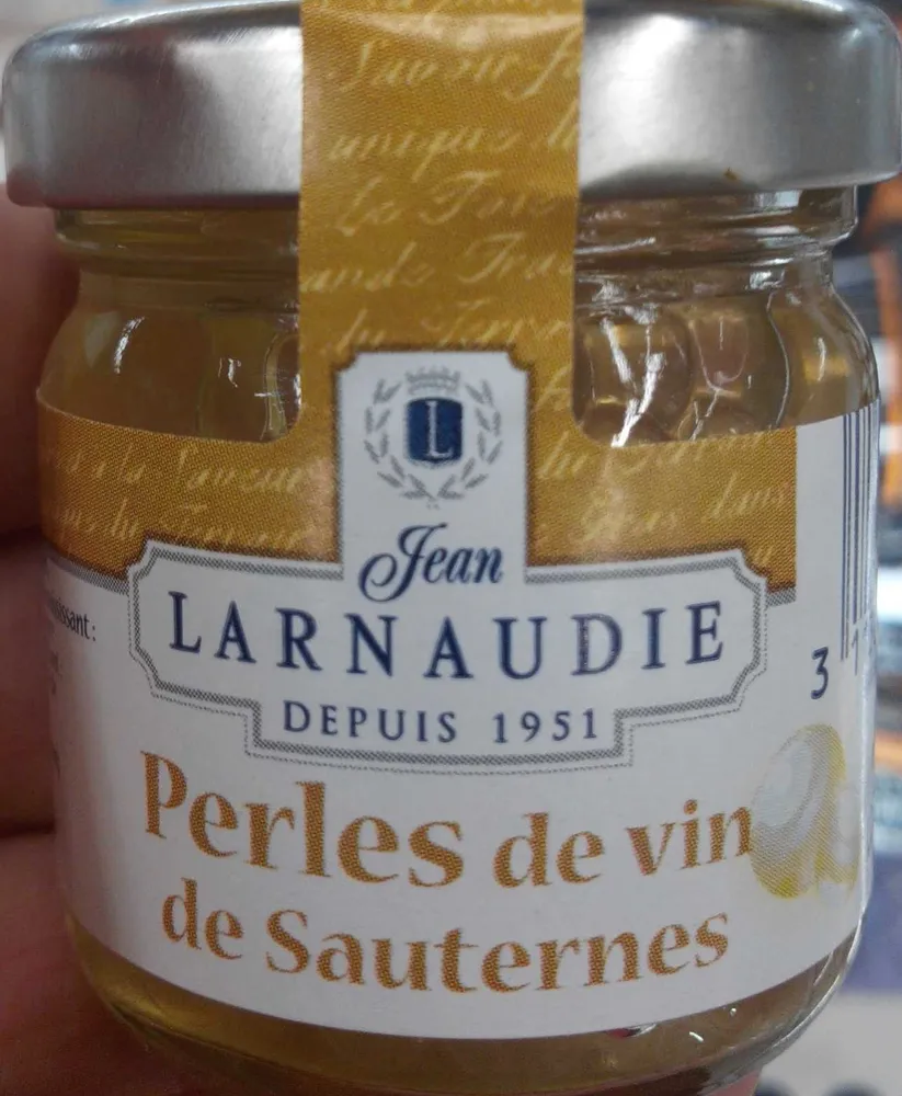 Perles de vin de Sauternes