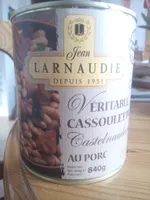 Larnaudie véritable cassoulet castelnaudary au porc