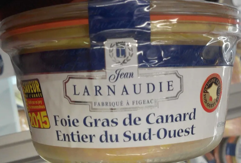 Foie gras de canard entier du Sud-Ouest