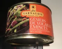 Gésiers de volaille émincés